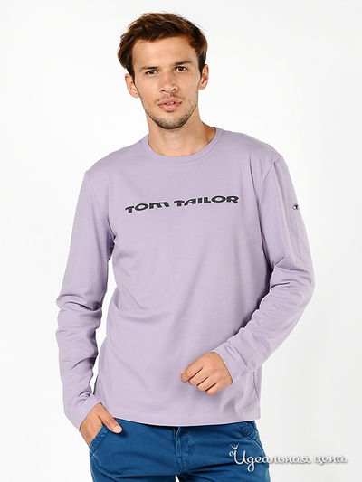 Лонгслив Tom Tailor, цвет цвет сиреневый