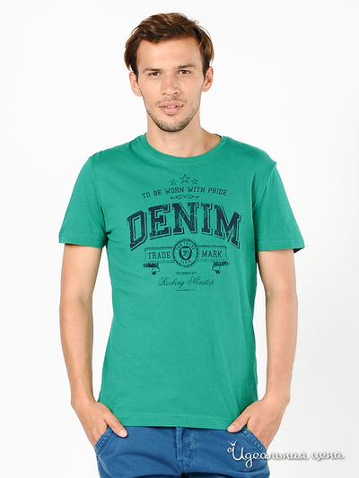 Футболка Tom Tailor, цвет цвет бирюзовый