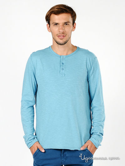 Лонгслив Tom Tailor, цвет цвет голубой