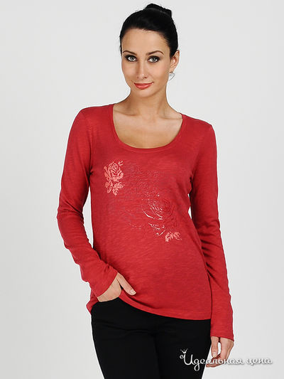 Лонгслив Tom Tailor, цвет цвет красный