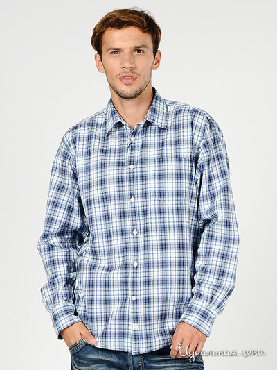 Рубашка Tom Tailor, цвет цвет белый / синий