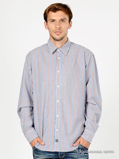 Рубашка Tom Tailor, цвет цвет синий / принт полоска