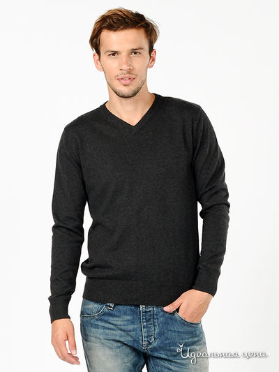 Джемпер Tom Tailor, цвет цвет темно-серый