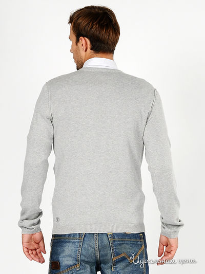 Пуловер Tom Tailor мужской, цвет серый