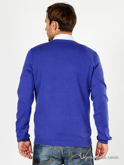 Пуловер Tom Tailor мужской, цвет фиолетовый