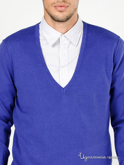 Пуловер Tom Tailor мужской, цвет фиолетовый