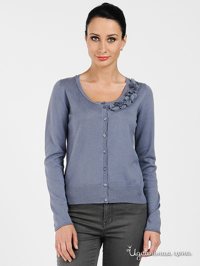 Кардиган Tom Tailor, цвет цвет серо-голубой