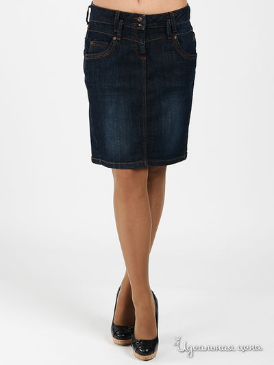 Юбка Tom Tailor, цвет цвет синий