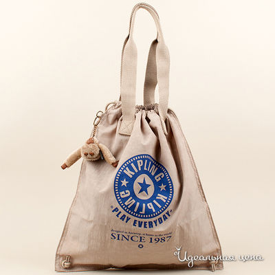 Мешок Kipling, цвет цвет светло-бежевый