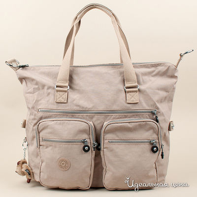 Сумка Kipling, цвет цвет светло-бежевый