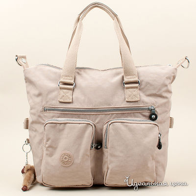 Сумка Kipling, цвет цвет светло-бежевый