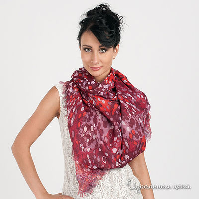 Платок Tom Tailor, цвет цвет красный / бордовый