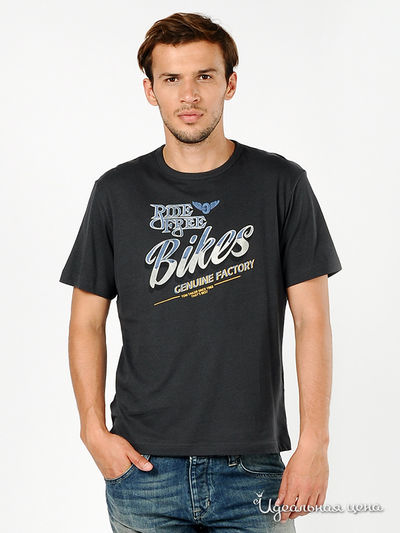 Футболка Tom Tailor, цвет цвет темно-серый