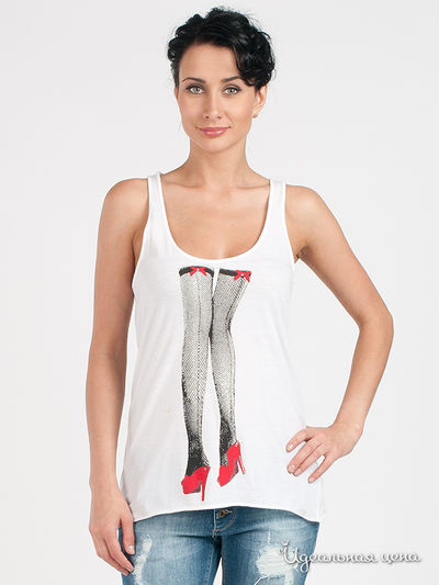 Майка Sexy woman&Northland, цвет цвет белый