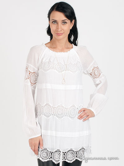 Туника Sexy woman&Northland, цвет цвет белый