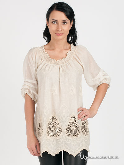 Туника Sexy woman&Northland, цвет цвет бежевый