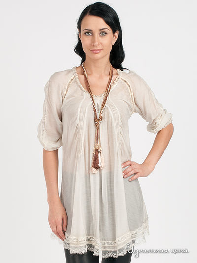 Туника Sexy woman&Northland, цвет цвет бежевый