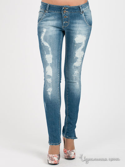 Брюки Sexy woman&Northland, цвет цвет голубой