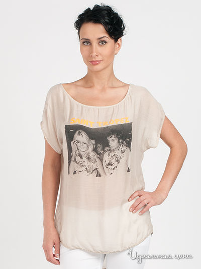 Футболка Sexy woman&Northland, цвет цвет бежевый