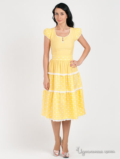 Платье Maria Rybalchenko, цвет цвет желтый