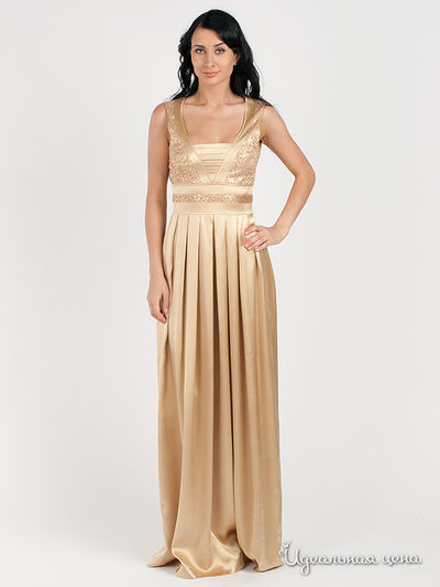 Платье Maria Rybalchenko, цвет цвет бежевый