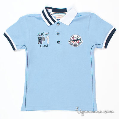 Футболка-поло Brums, цвет цвет голубой