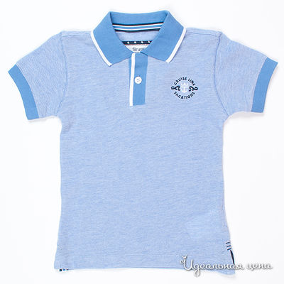 Футболка-поло Brums, цвет цвет голубой