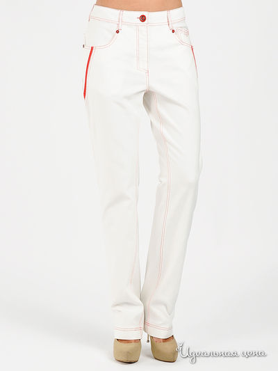 Брюки Enjoy (одежда), цвет цвет белый