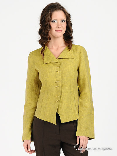 Жакет IMPREVU, цвет цвет зеленый