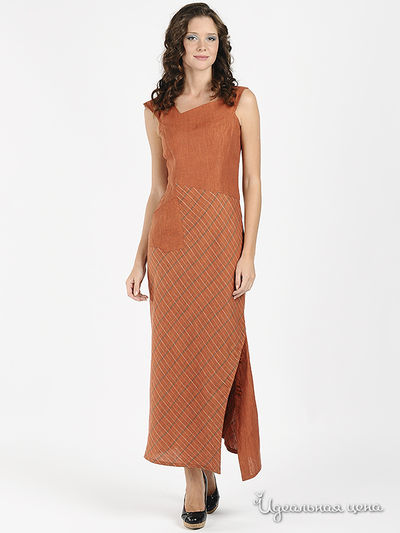 Платье IMPREVU, цвет цвет оранжевый