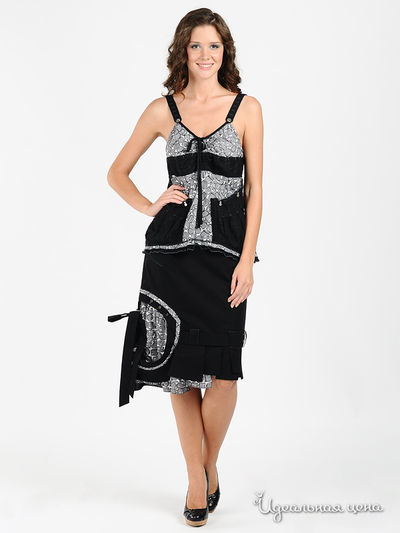 Топ Fille des Sables, цвет цвет черный