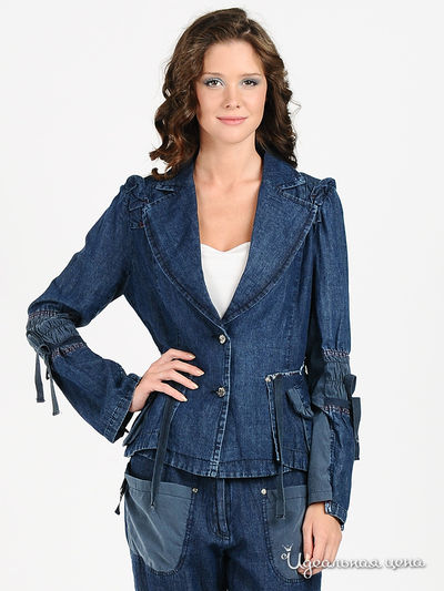 Жакет Fille des Sables, цвет цвет синий