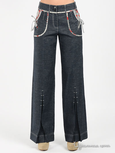 Брюки Fille des Sables, цвет цвет синий