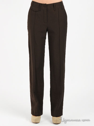 Брюки INFINITIF, цвет цвет коричневый