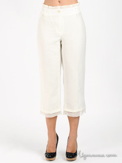 Брюки INFINITIF, цвет цвет белый