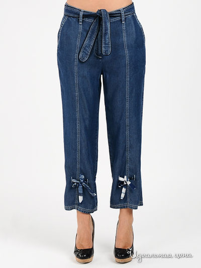 Брюки INFINITIF, цвет цвет синий