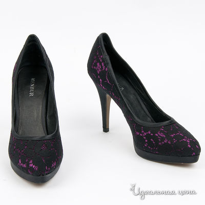 Туфли Menbur, цвет цвет сиреневый / черный