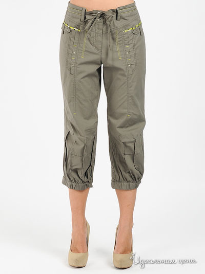 Брюки Fille des Sables, цвет цвет зеленый