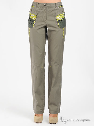 Брюки Fille des Sables, цвет цвет зеленый