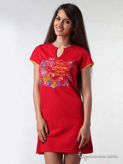 Сорочка Modno, цвет цвет красный