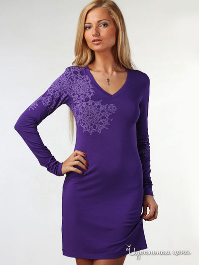 Платье Modno, цвет цвет фиолетовый