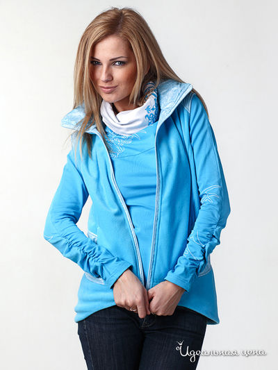 Жилет Modno, цвет цвет голубой