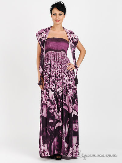 Сарафан Турецкий шик, цвет цвет фиолетовый