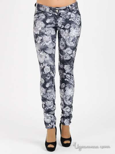 Брюки Турецкий шик, цвет цвет серый / черный / белый