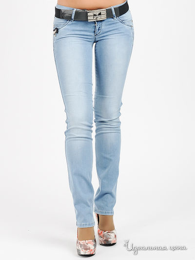 Джинсы Турецкий шик, цвет цвет голубой