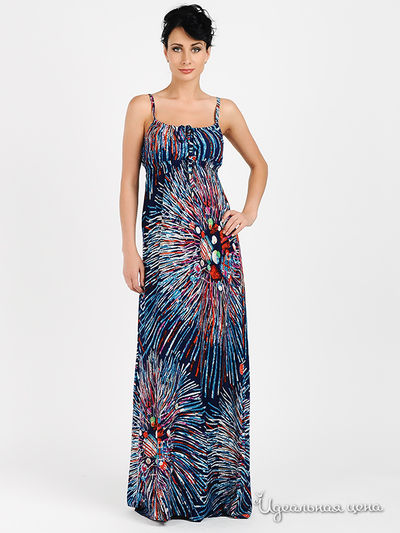 Сарафан Турецкий шик, цвет цвет синий