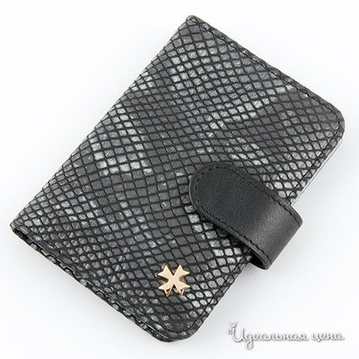 Визитница Vasheron, цвет цвет черный / серый