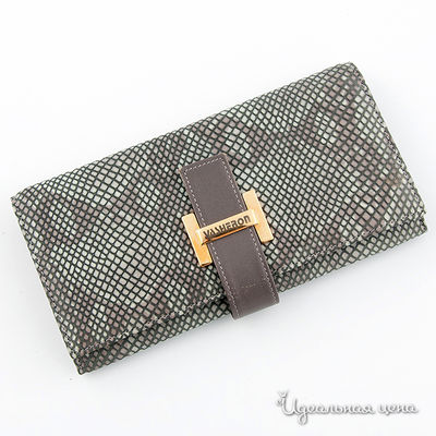 Кошелек Vasheron, цвет цвет зеленый / серый