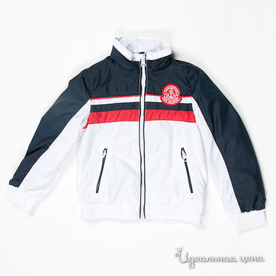 Ветровка M9K, цвет цвет белый / синий / красный