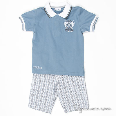 Комплект M9K, цвет цвет голубой / белый / принт клетка